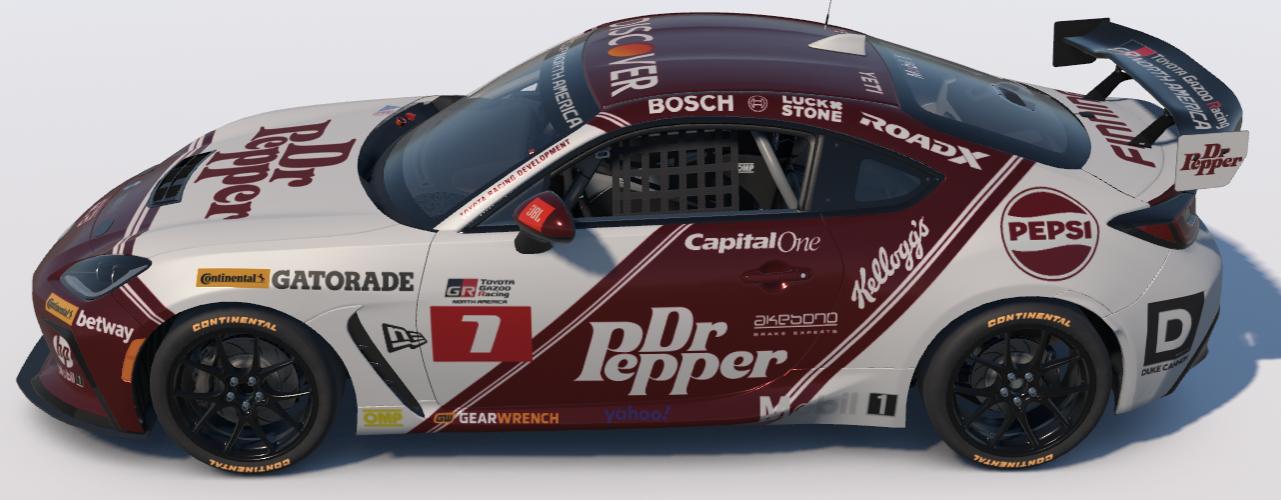 Preview of Dr. Pepper Pepsi Toyota GR86 by Ronald Lawson2