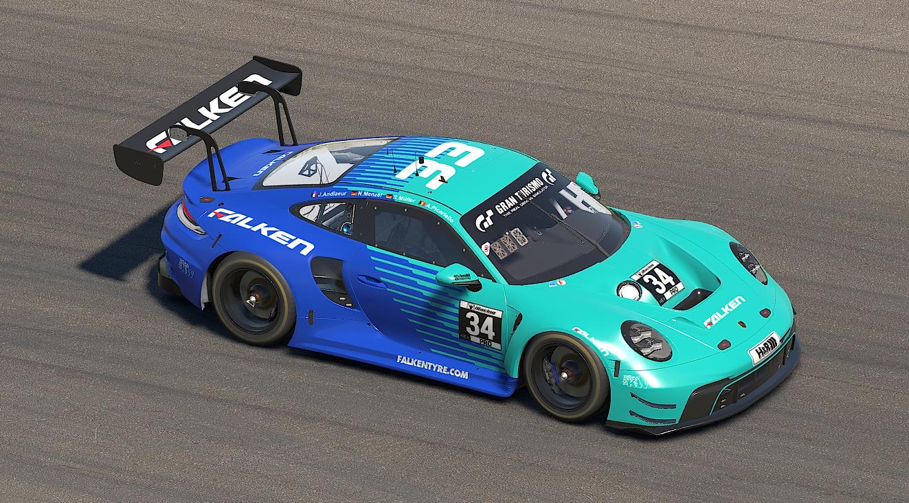 Preview of Porsche 992r GT3 Falken Motorsports 24h Nurburgring 2025 #33 by Hugo Hebert