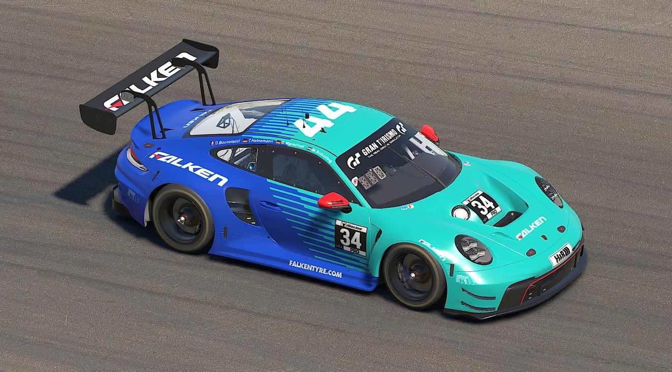 Preview of Porsche 992r GT3 Falken Motorsports 24h Nurburgring 2025 #44 by Hugo Hebert