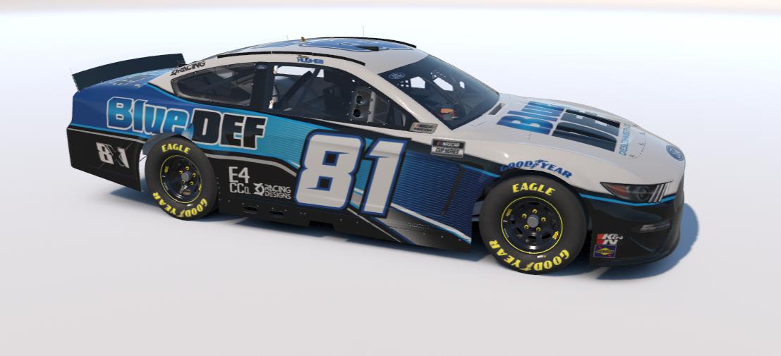 Preview of Terry Hughes #81 BlueDEF Gen6 Ford Mustang by Johnathan Smith3