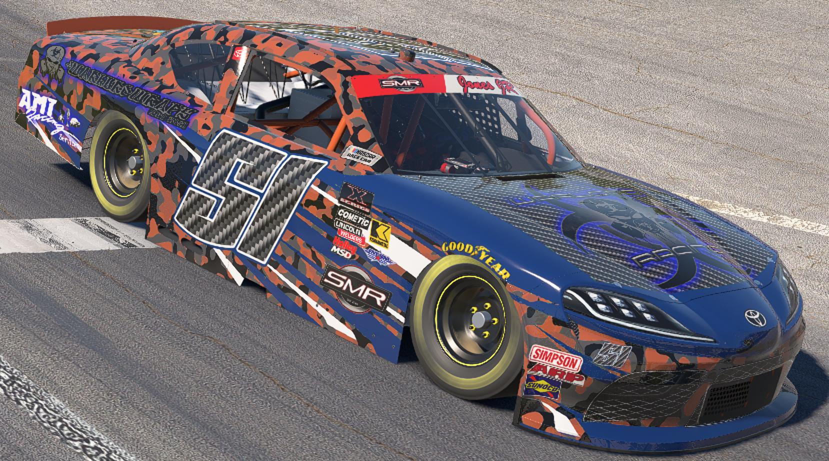 Preview of Eddie Jones Jr. SMR Toyota Supra by Eddie Jones Jr