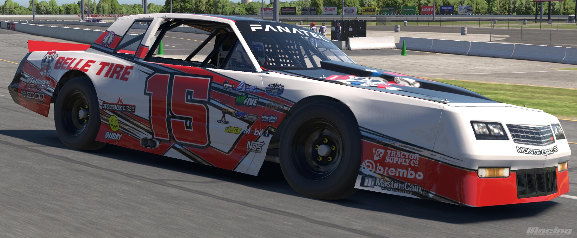 Preview of #15 Belle Tire Monte Carlo Street Stock by Kendrick Hom