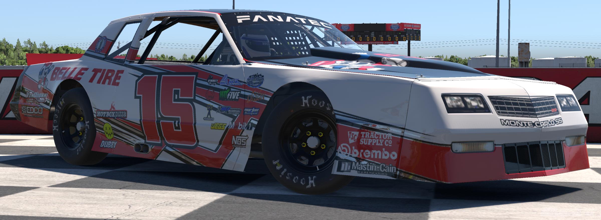 Preview of #15 Belle Tire Monte Carlo Street Stock by Kendrick Hom