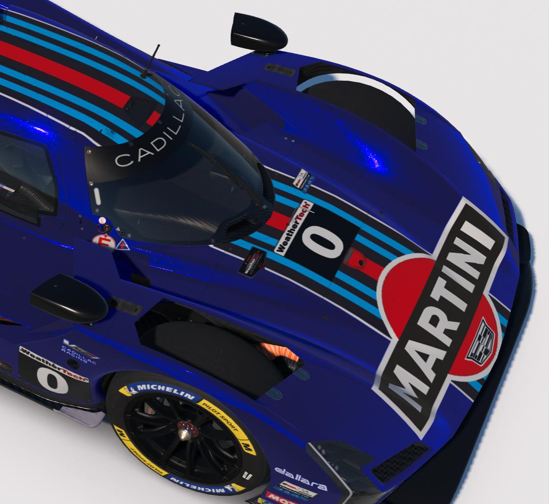 Preview of MARTINI BLUE METAL FLAKE Cadillac VSeriesR GTP by Corey H.