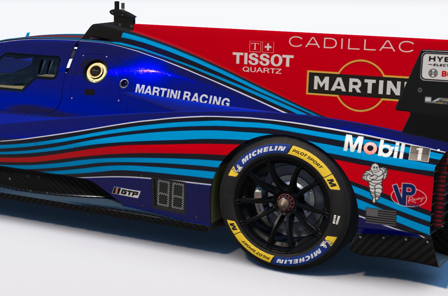 Preview of MARTINI BLUE METAL FLAKE Cadillac VSeriesR GTP by Corey H.