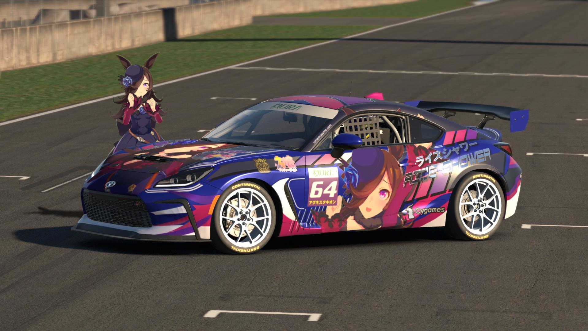 Preview of Rice Shower from Umamusume Itasha by Adam Cleverley