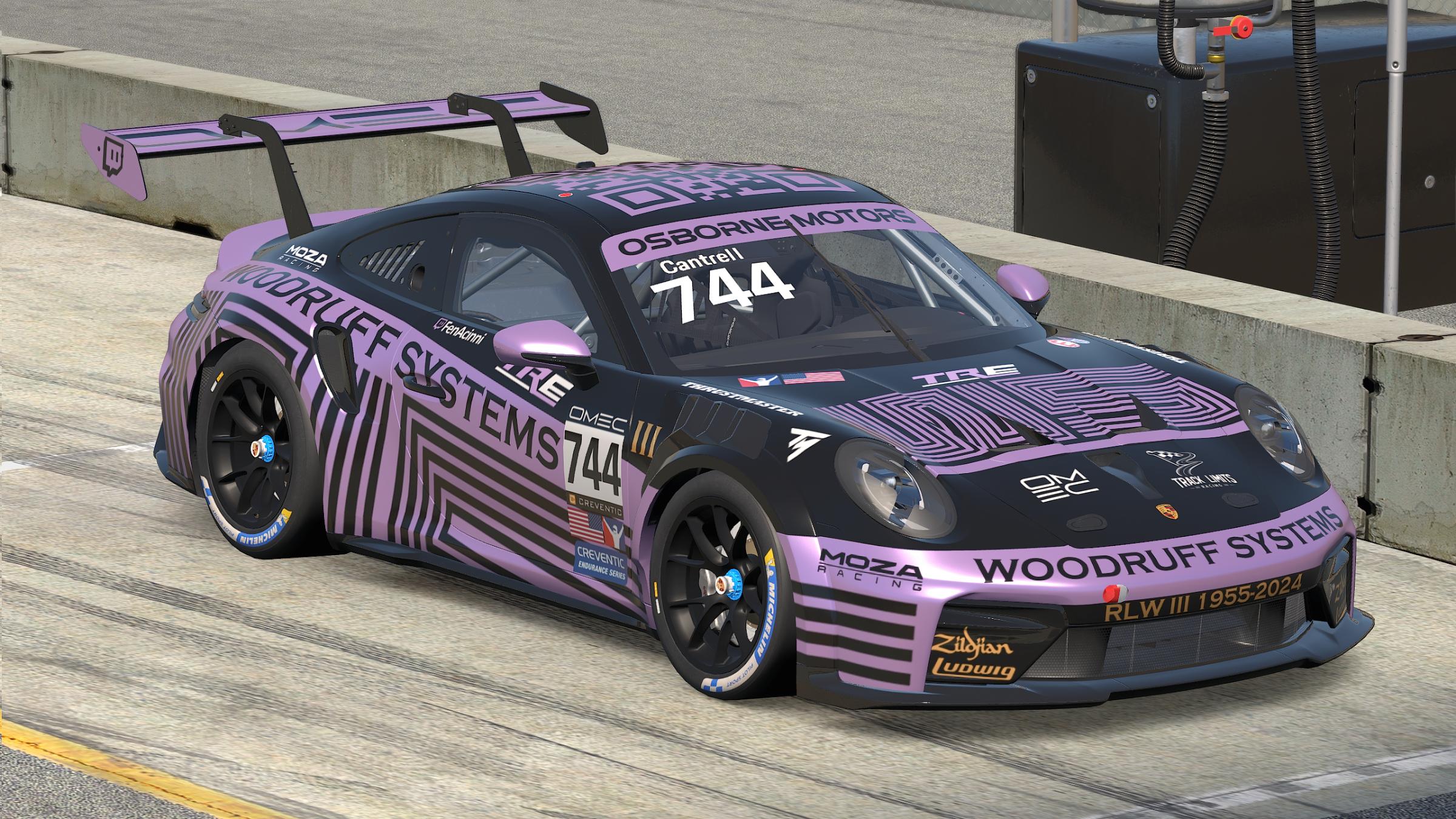 Preview of Woodruff Systems Porsche 992 Cup v1.2 by Patrick Cantrell