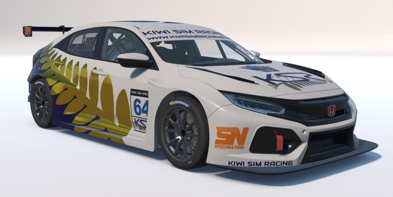 Preview of KSR - Kiwi Sim Racing - Honda Civic TCR - Gold by Matthew Pluck2