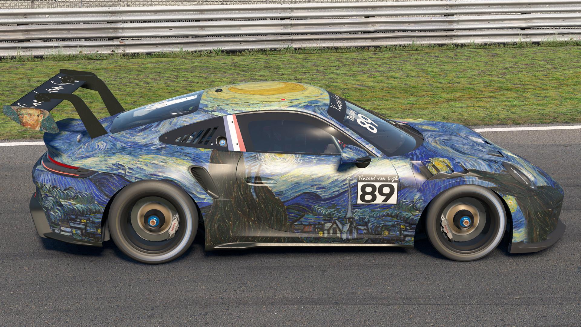 Preview of The Starry Night Porsche 911 Cup (992.2) by Jasper De Jong