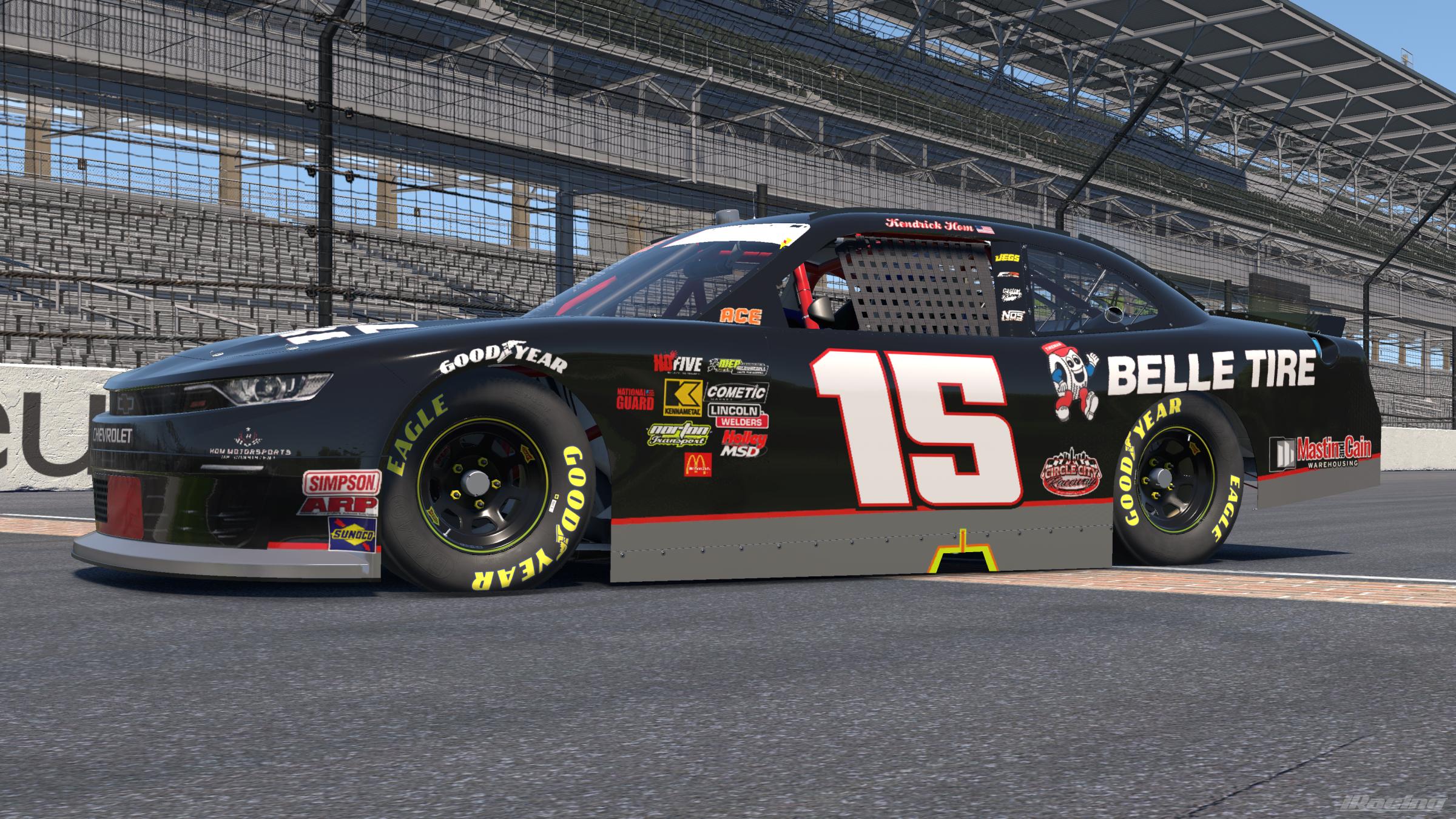 Preview of #15 Belle Tire ACE Iracing League Scheme by Kendrick Hom