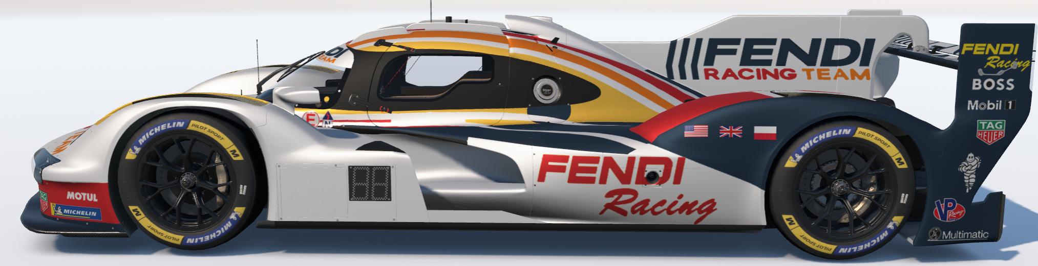 Preview of Fendi Endurance Racing Porsche 963 GTP by Todd Schwarz