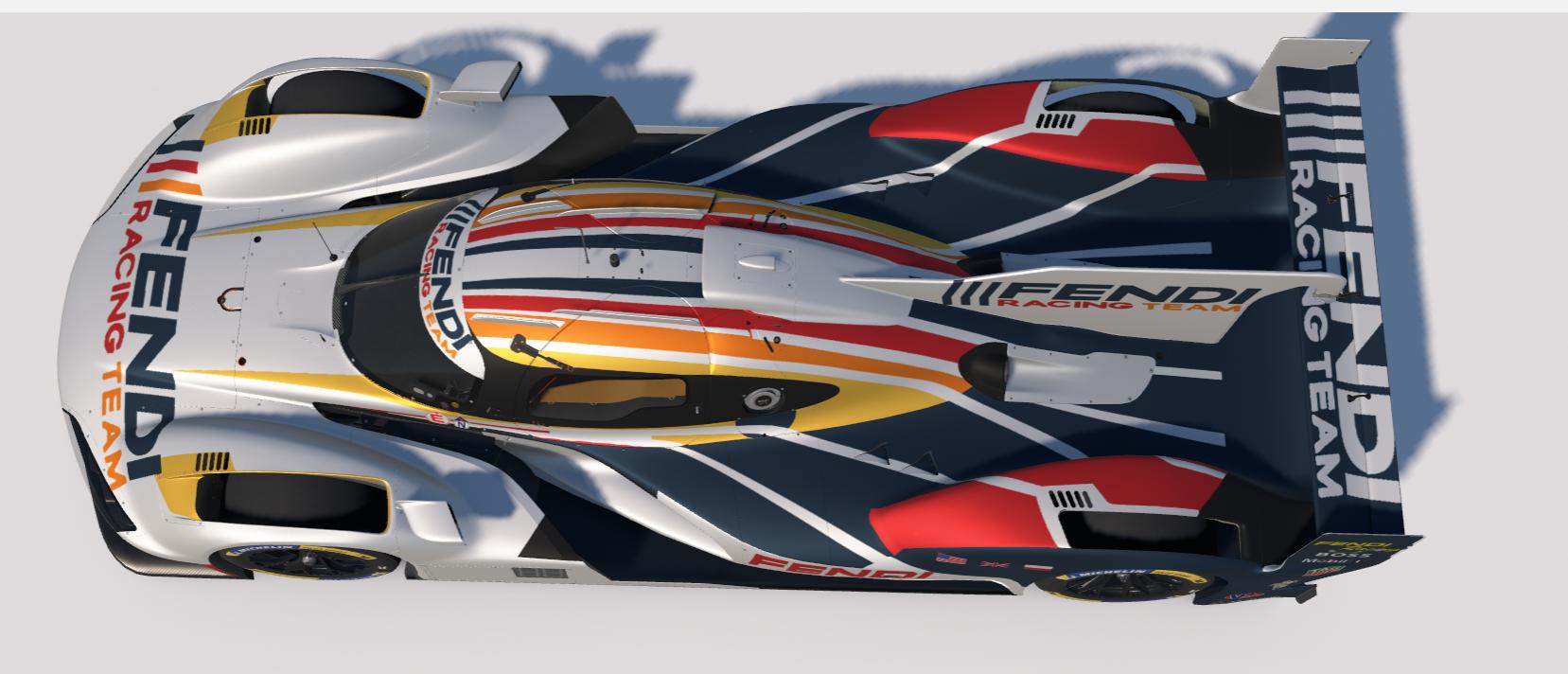 Preview of Fendi Endurance Racing Porsche 963 GTP by Todd Schwarz