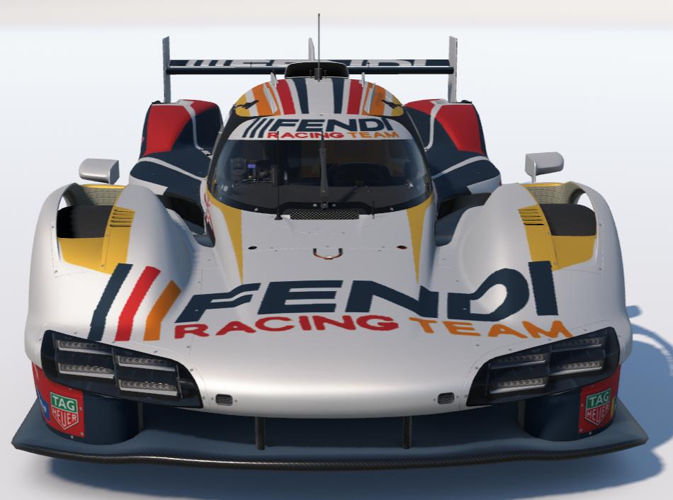 Preview of Fendi Endurance Racing Porsche 963 GTP by Todd Schwarz