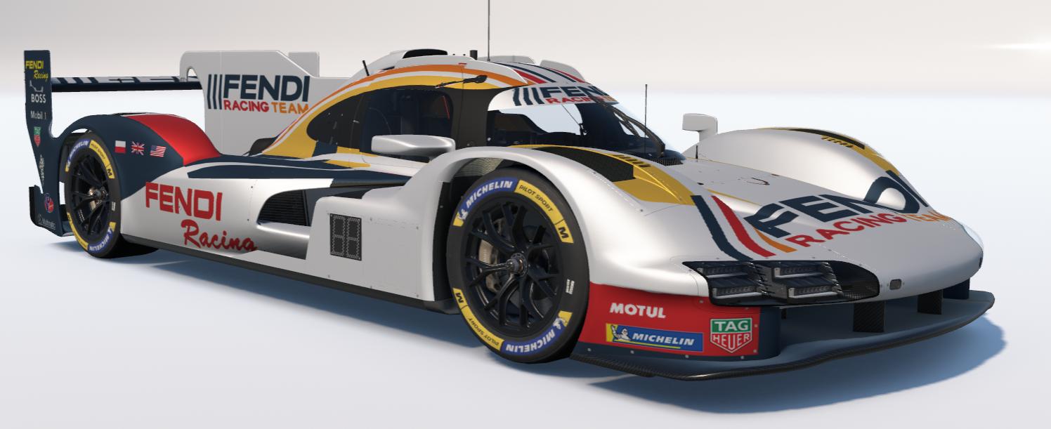 Preview of Fendi Endurance Racing Porsche 963 GTP by Todd Schwarz