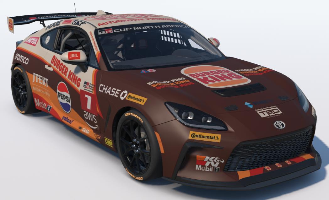 Preview of Burger King/Pepsi Toyota GR86 by Ronald Lawson2