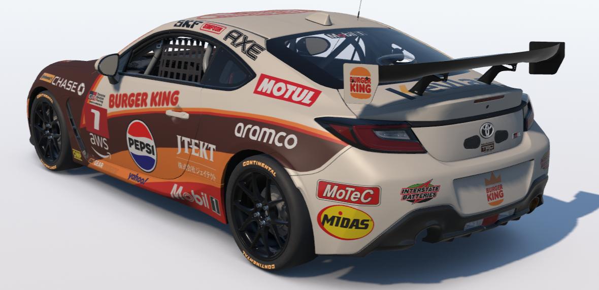 Preview of Burger King/Pepsi Toyota GR86 by Ronald Lawson2