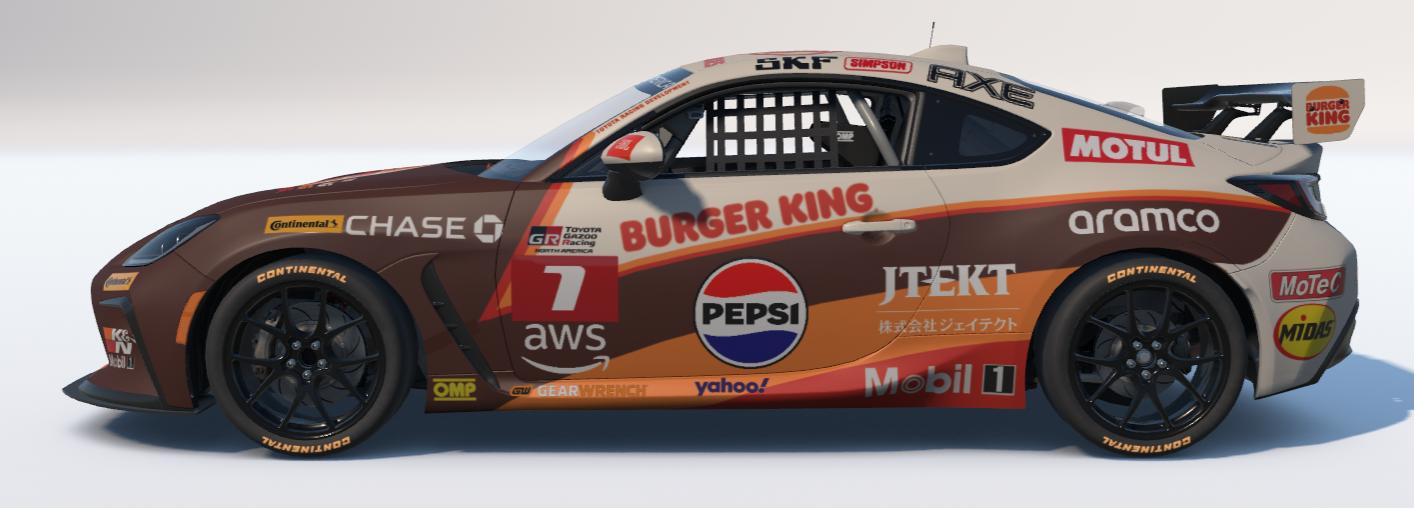 Preview of Burger King/Pepsi Toyota GR86 by Ronald Lawson2