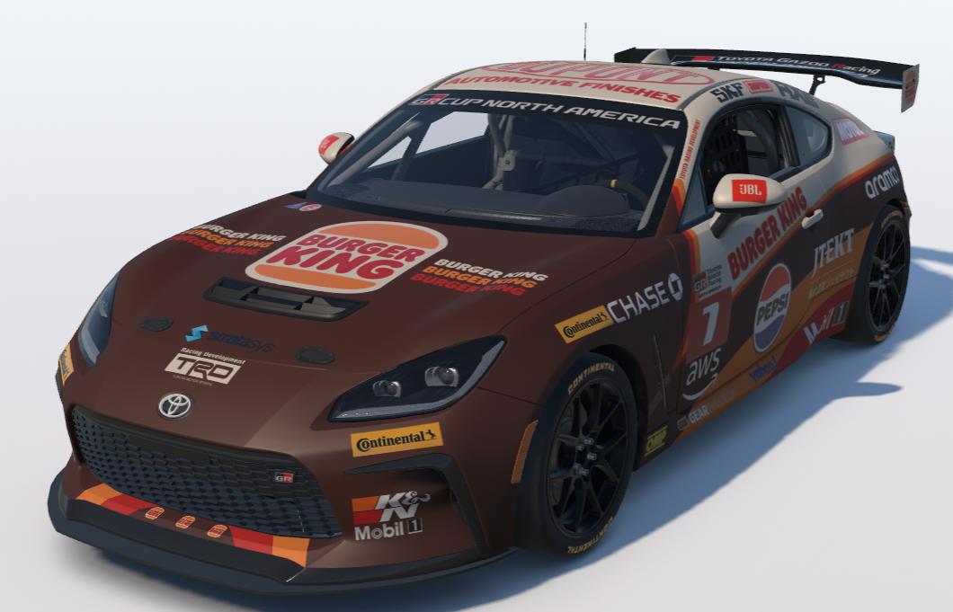 Preview of Burger King/Pepsi Toyota GR86 by Ronald Lawson2