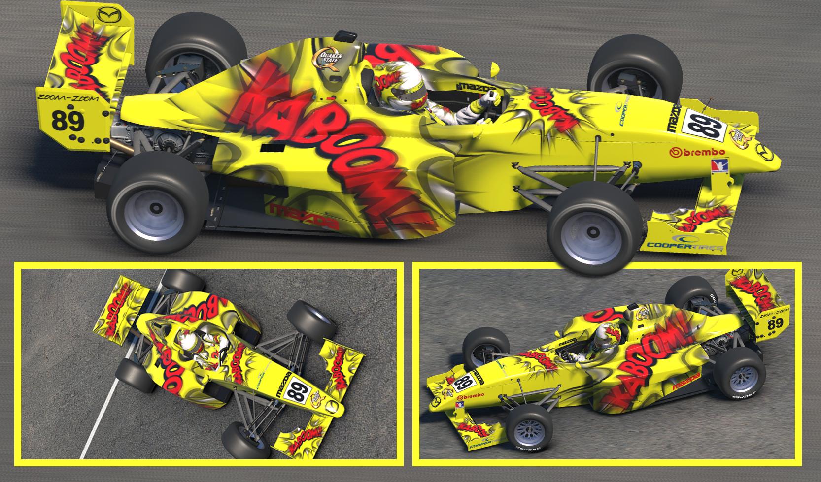 Preview of Pro Mazda Kaboom by Clyde Coman