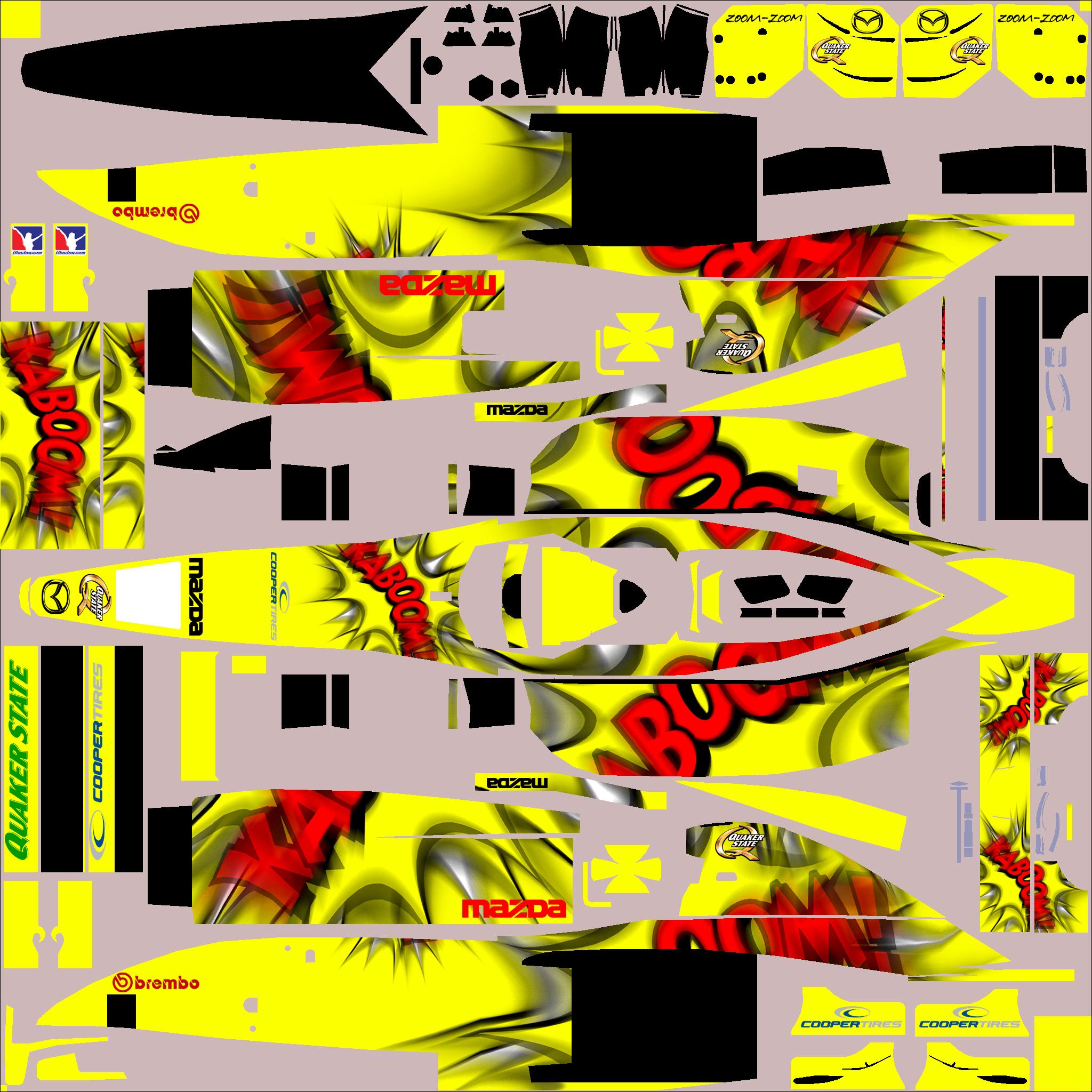 Preview of Pro Mazda Kaboom by Clyde Coman