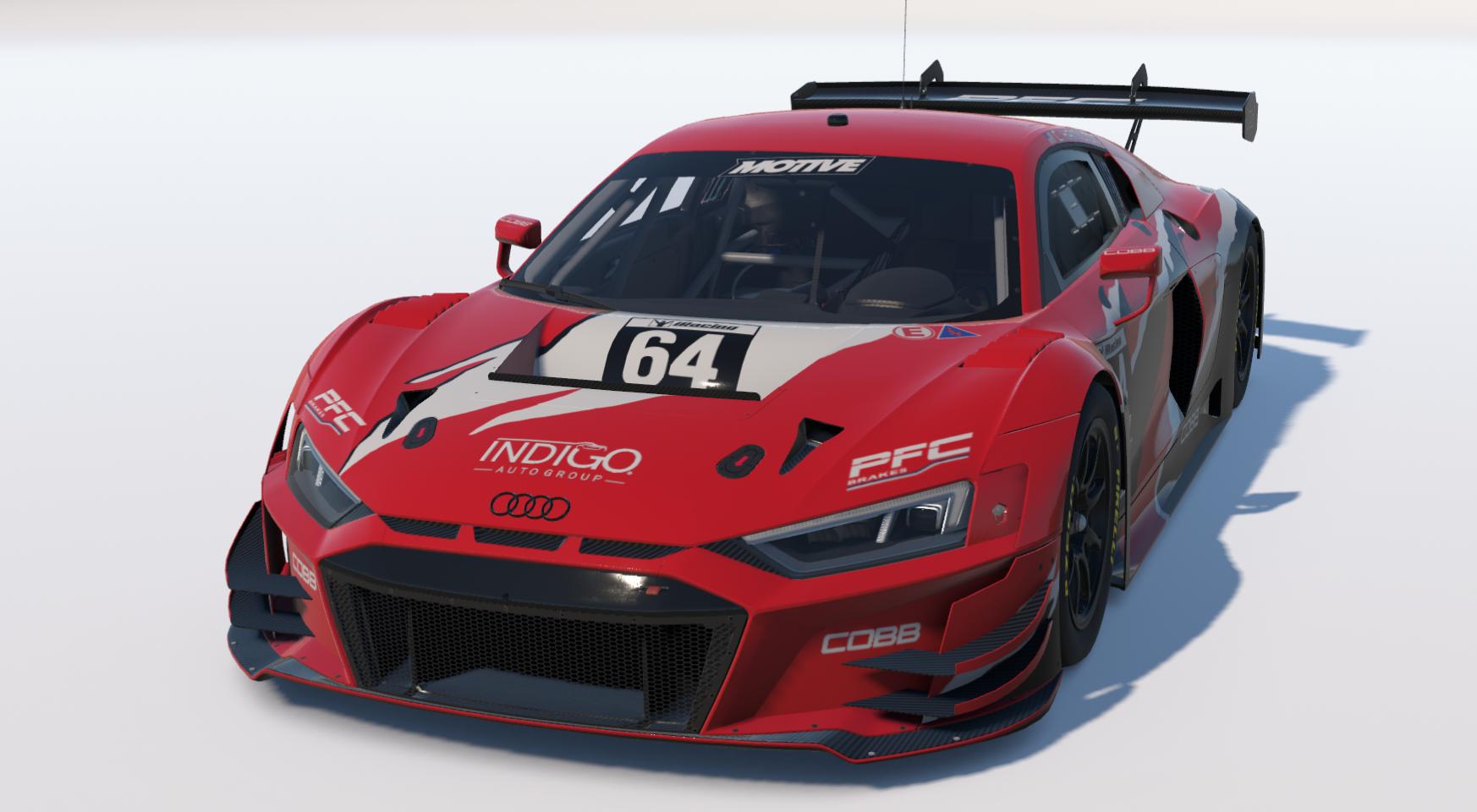 Chris Hamiltons Audi R8 with his updated paint scheme by Keith Archer ...