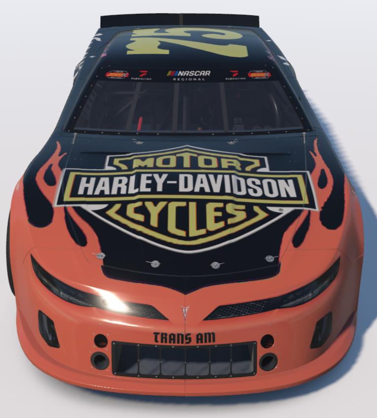 Preview of Harley Davidson Midget Throwback Late Model - Bob Berry #75 by Marshall Crocker Jr