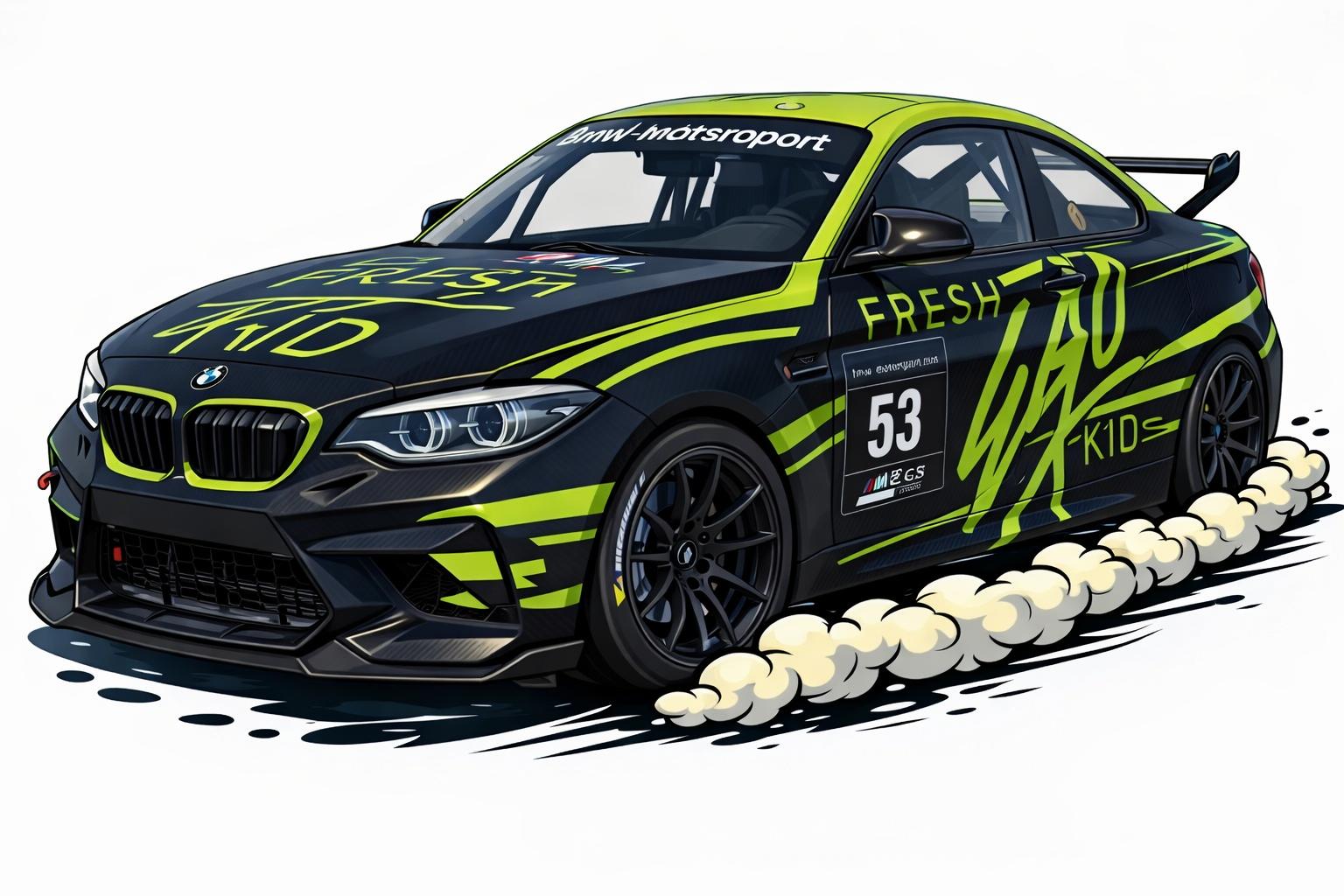 Preview of Fresh Ego Kid - BMW M2 CS Racing by Gavin D.