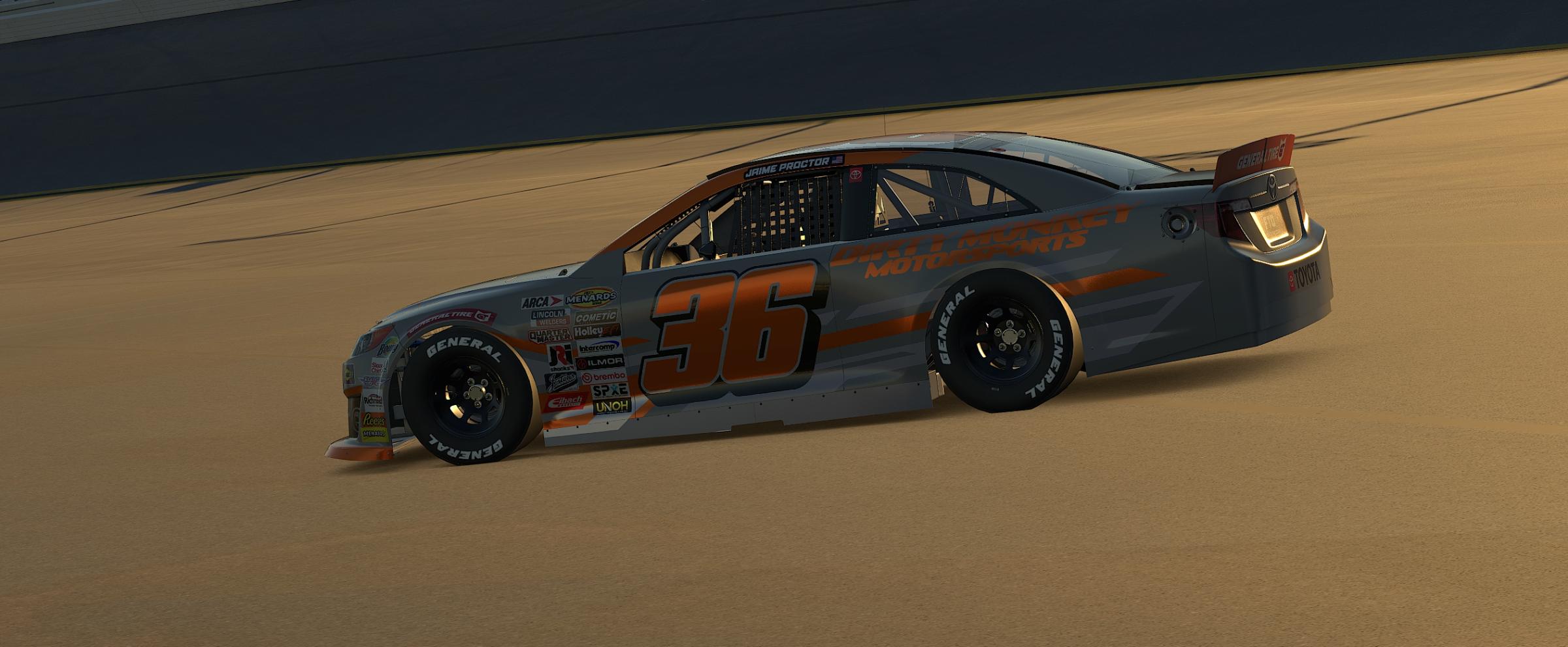 Preview of arca 046 manufacturer toyota Jaime by John Fowler2