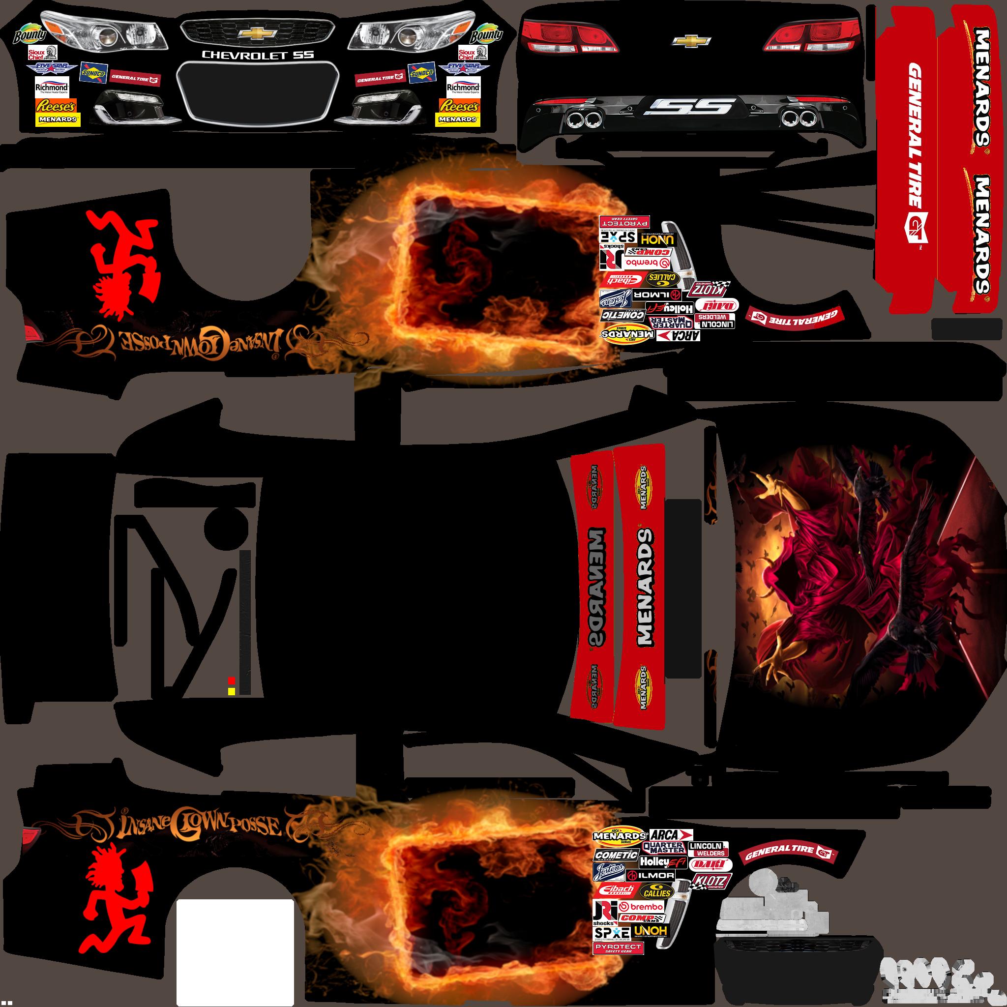 Preview of ARCA Chevy SS hatchetman by Chris D.