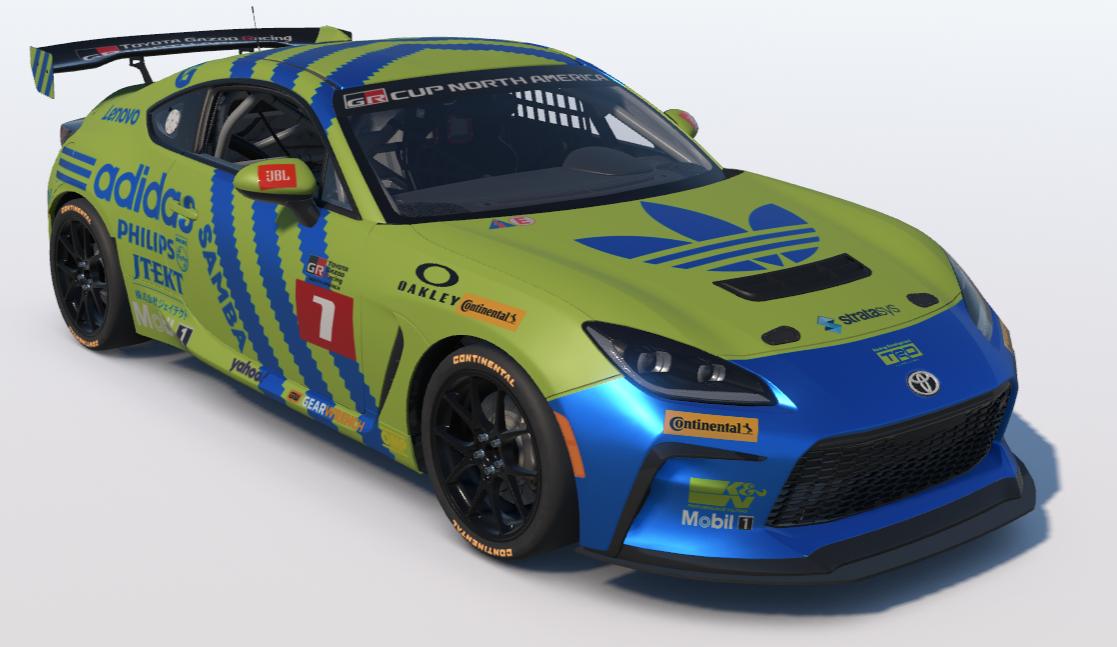 Preview of Adidas Electric Shock Toyota GR86 by Ronald Lawson2