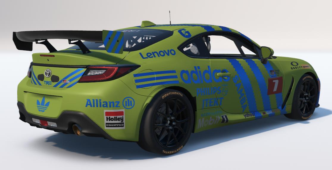 Preview of Adidas Electric Shock Toyota GR86 by Ronald Lawson2