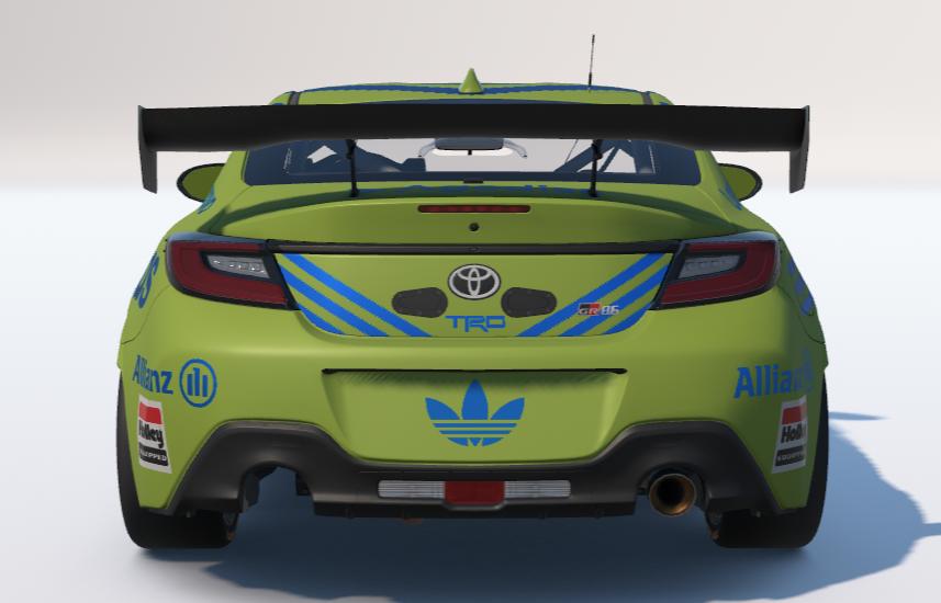 Preview of Adidas Electric Shock Toyota GR86 by Ronald Lawson2