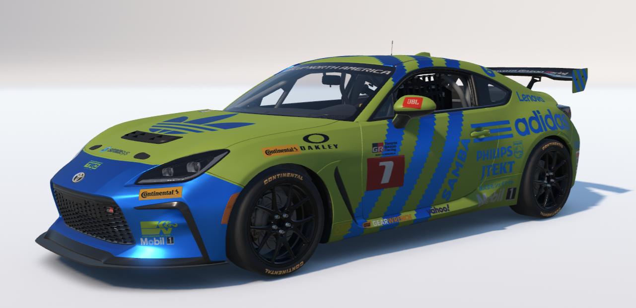 Preview of Adidas Electric Shock Toyota GR86 by Ronald Lawson2