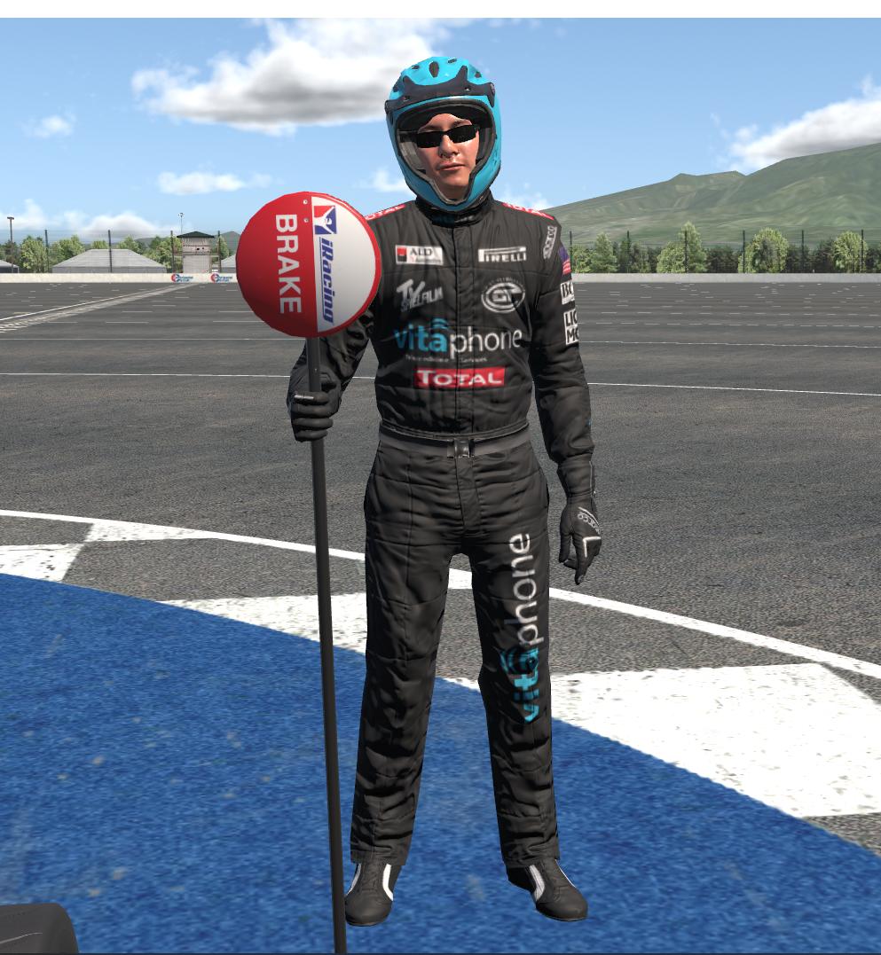 Preview of Vitaphone race suit by Bruce Funderburg