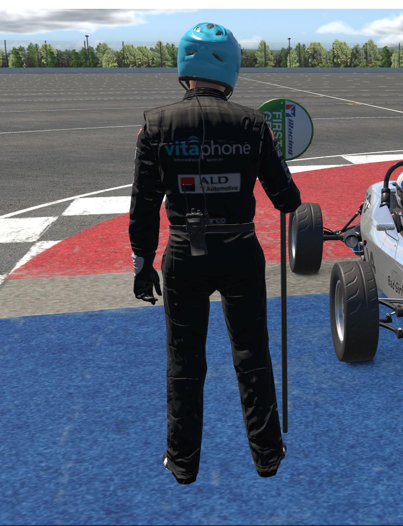 Preview of Vitaphone race suit by Bruce Funderburg