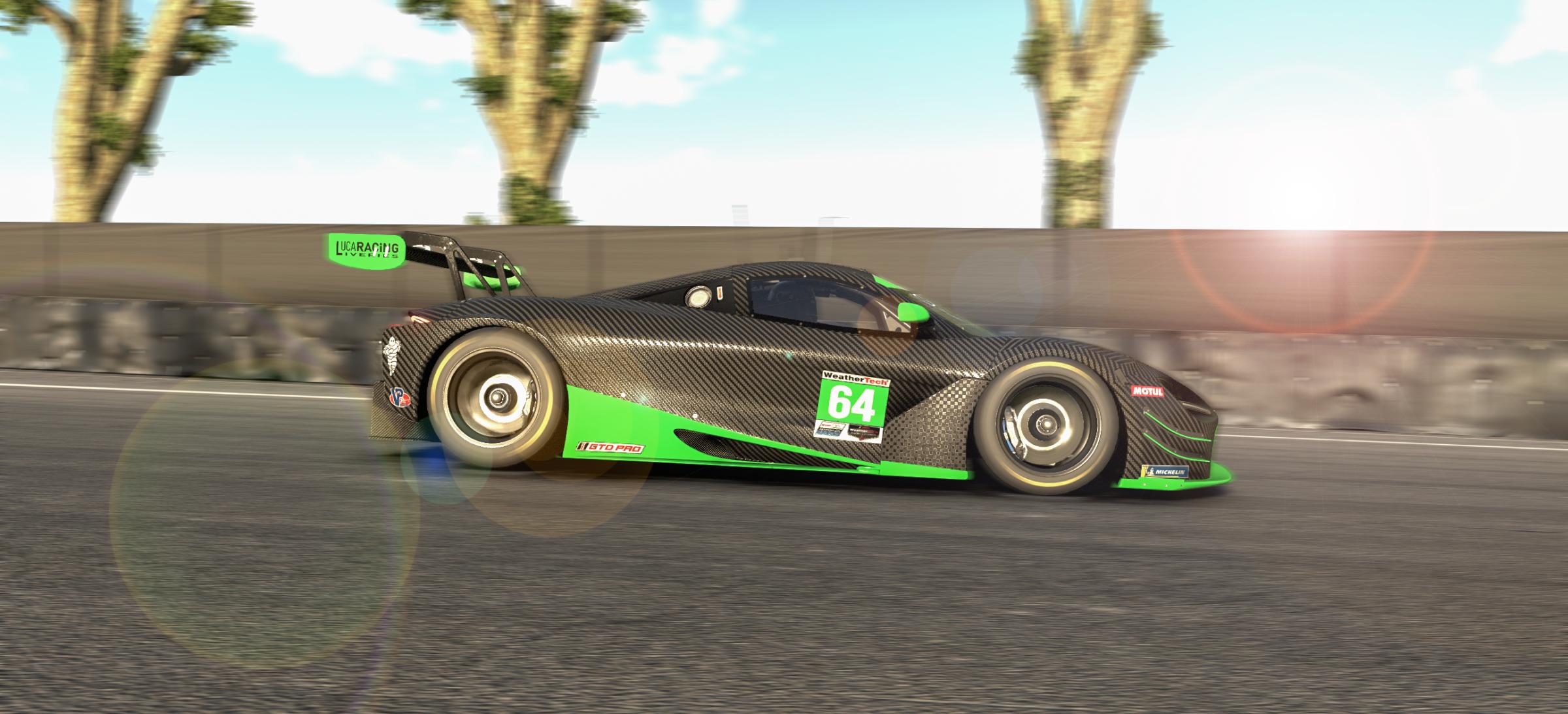 Preview of McLaren 720 GT3 Evo Hyper realistic Carbon by Gianluca Bresci