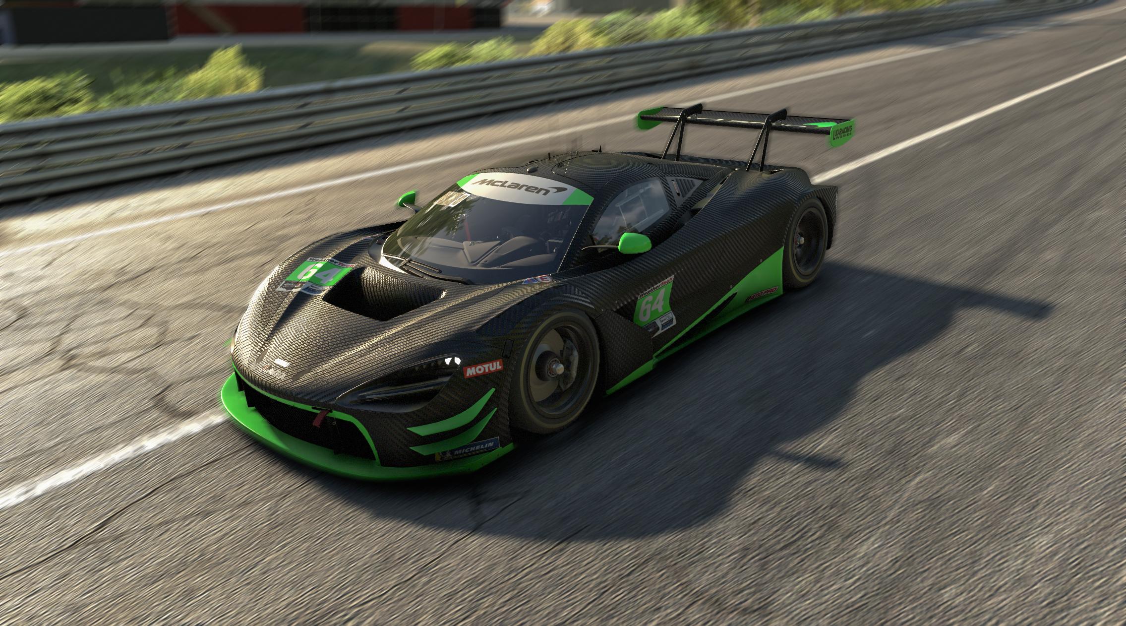 Preview of McLaren 720 GT3 Evo Hyper realistic Carbon by Gianluca Bresci