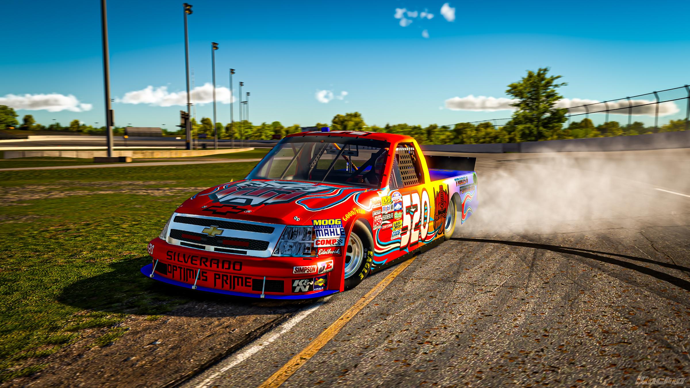 Preview of NASCAR Truck Optimus Prime Chevy by Michael C.