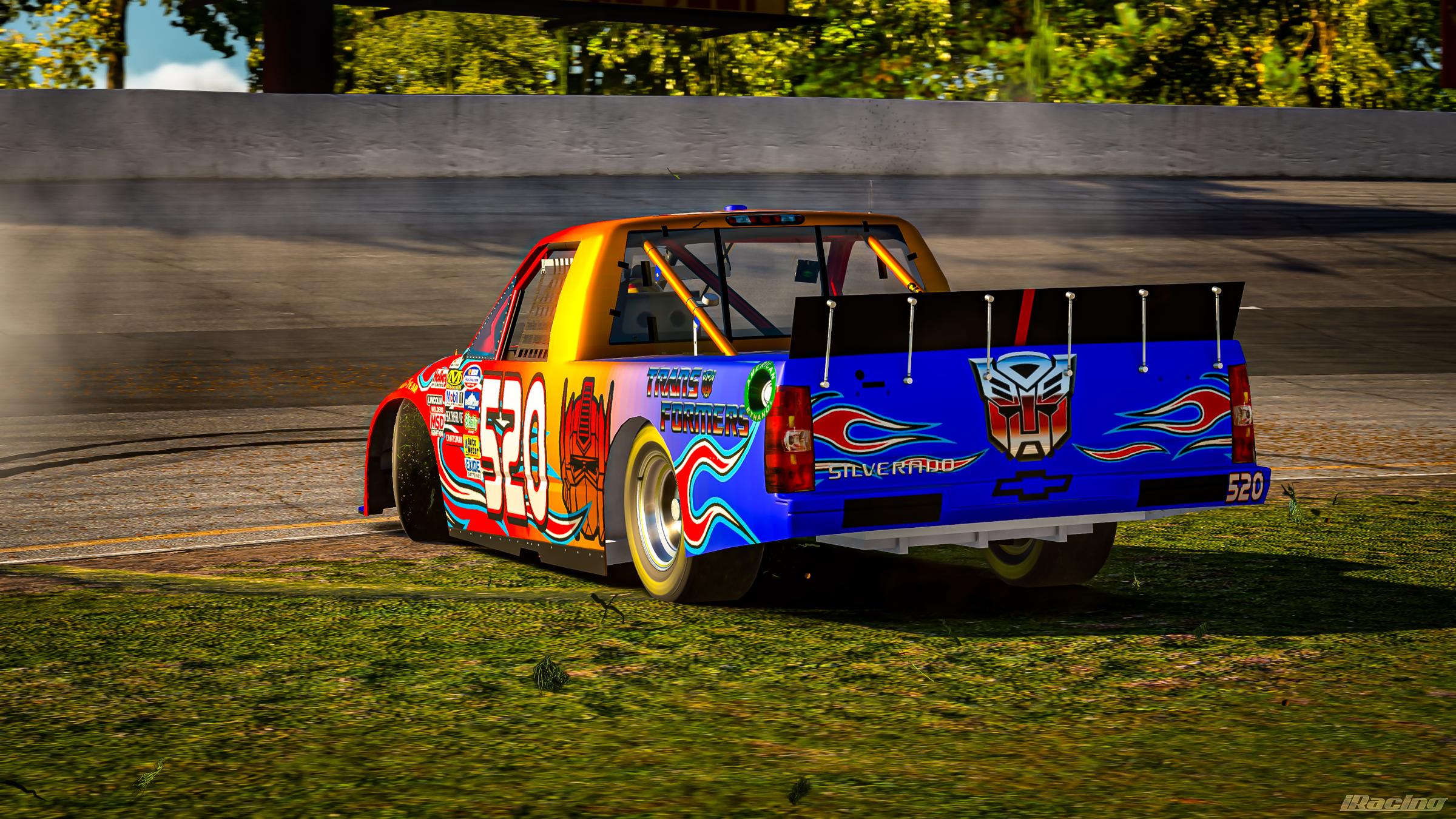 Preview of NASCAR Truck Optimus Prime Chevy by Michael C.