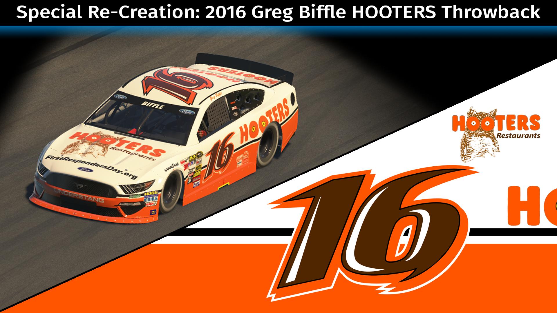 Preview of 2016 Greg Biffle Hooters Ford by Warren Kyle Keith