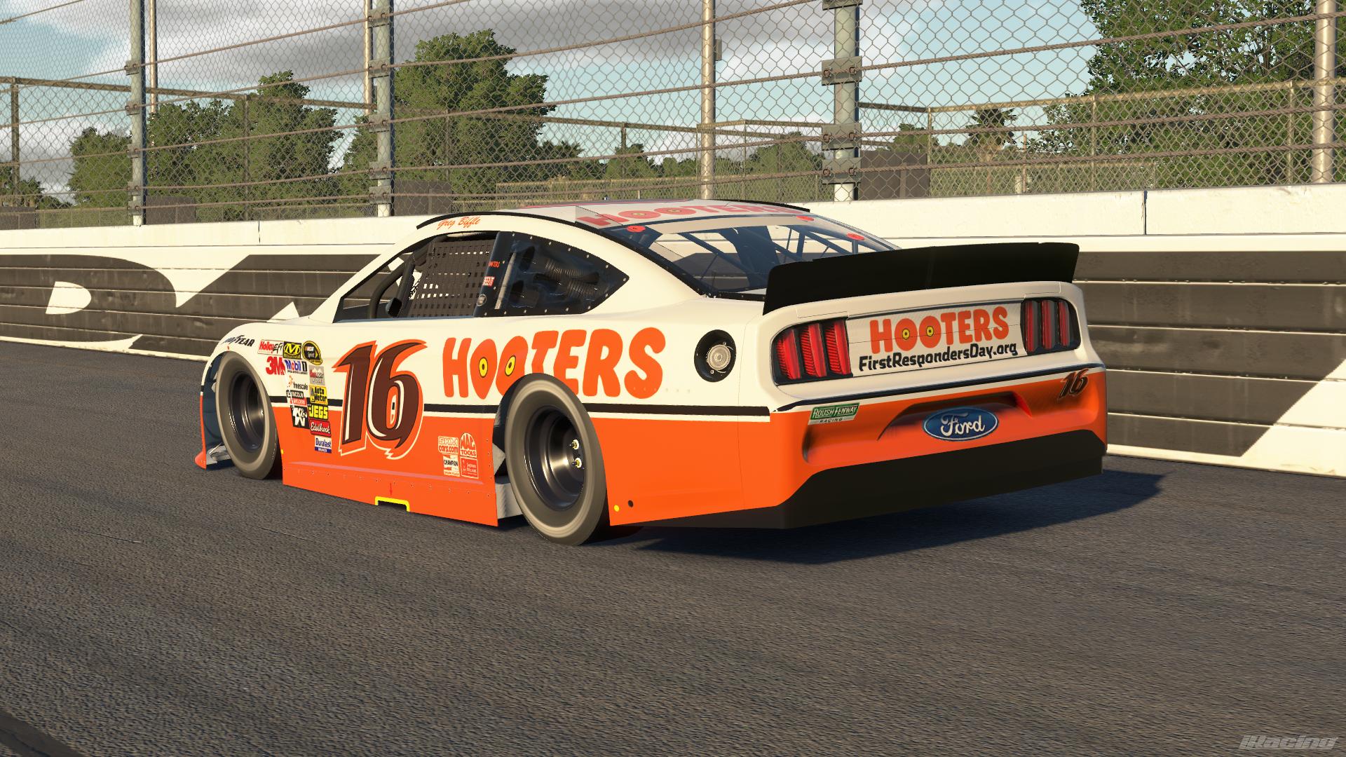 Preview of 2016 Greg Biffle Hooters Ford by Warren Kyle Keith