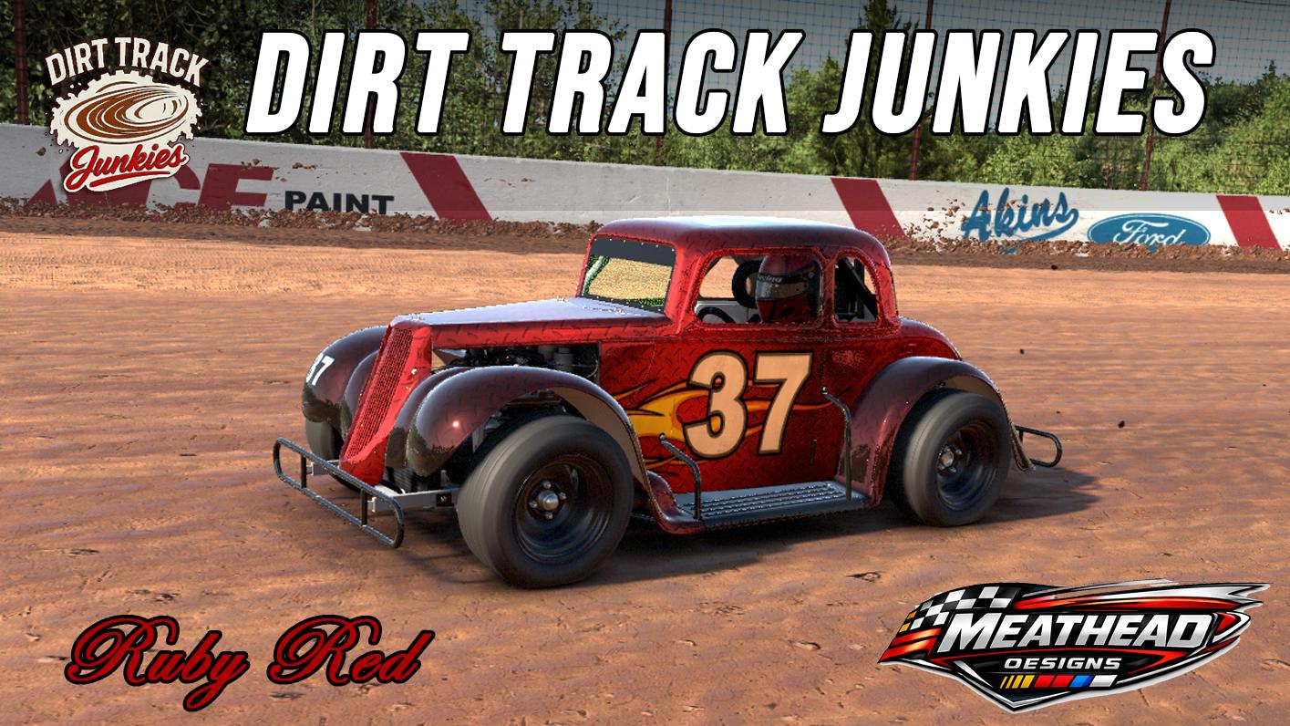 Preview of Dirt Track Junkies Ruby Red Legend by Jeremy C Morgan