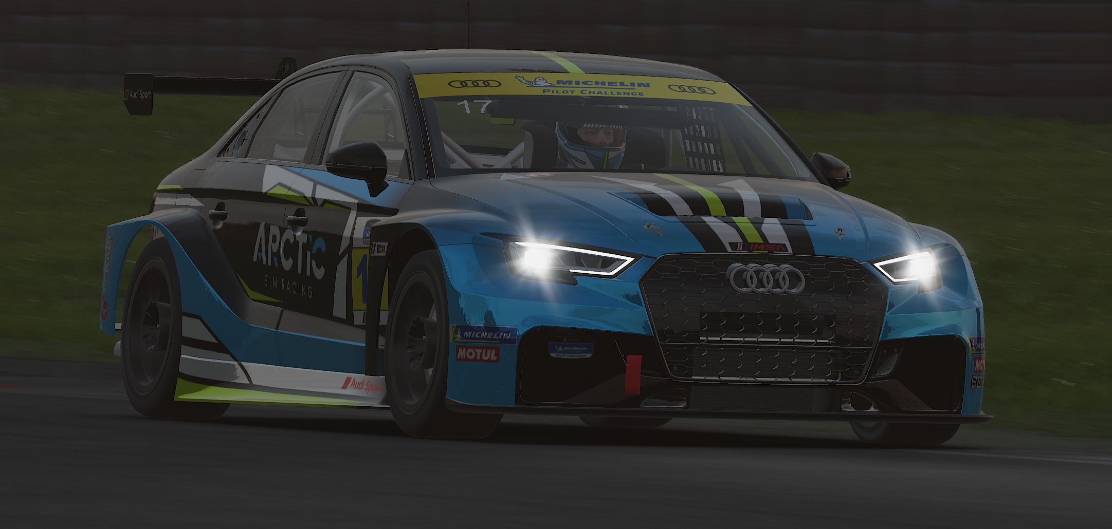 Preview of Arctic Audi RS3 TCR by Ben Laughter