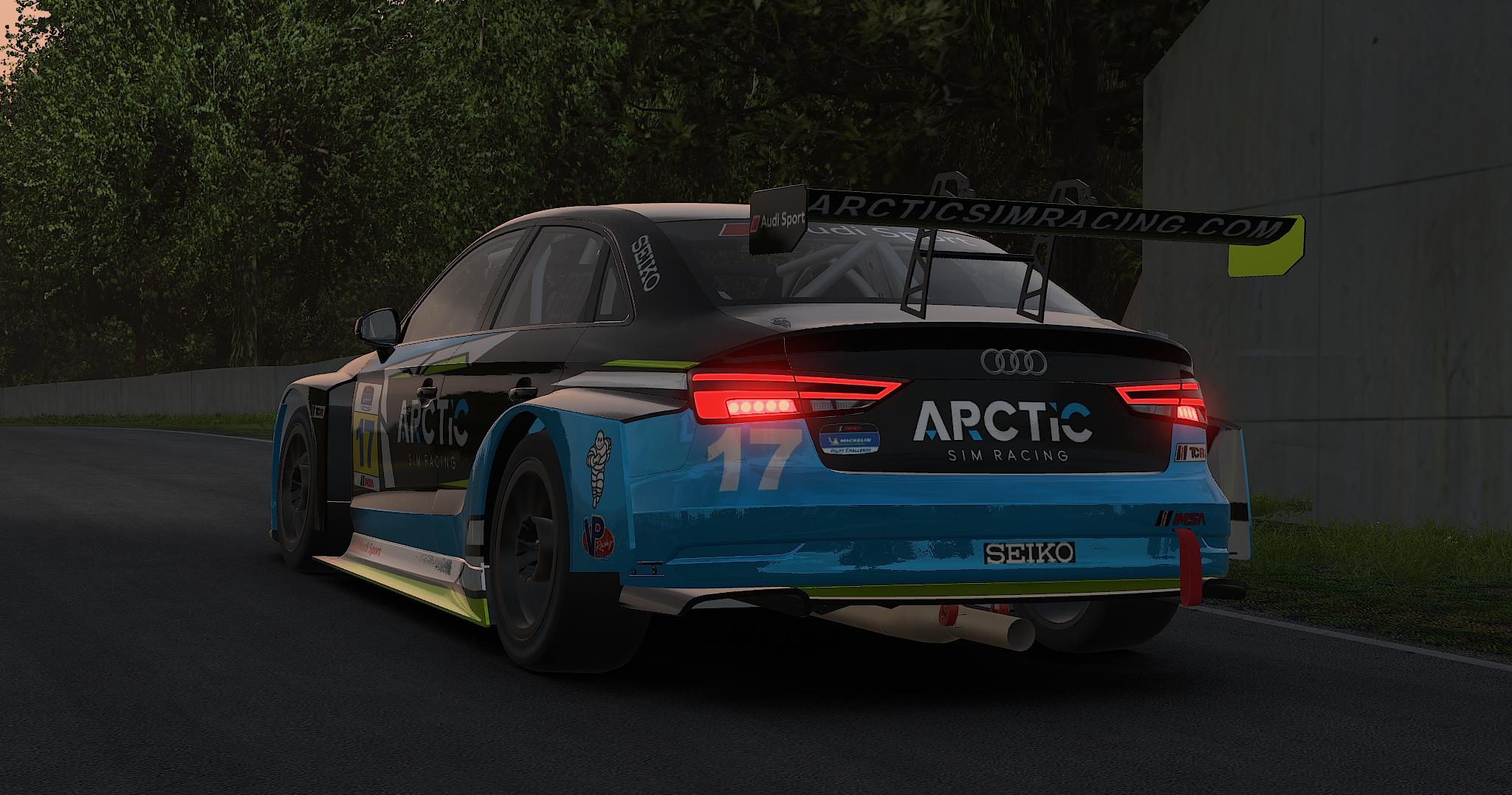 Preview of Arctic Audi RS3 TCR by Ben Laughter