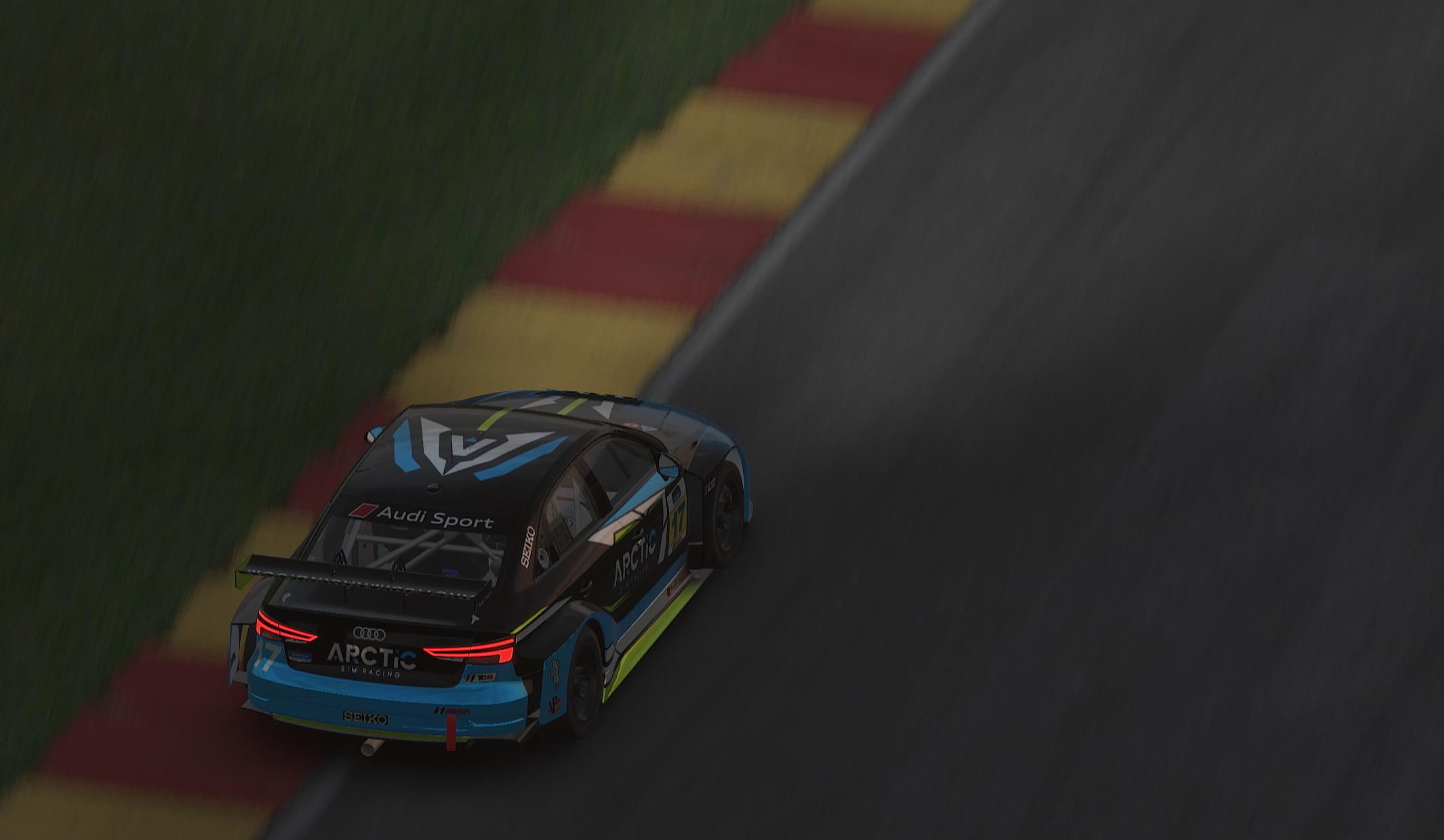 Preview of Arctic Audi RS3 TCR by Ben Laughter