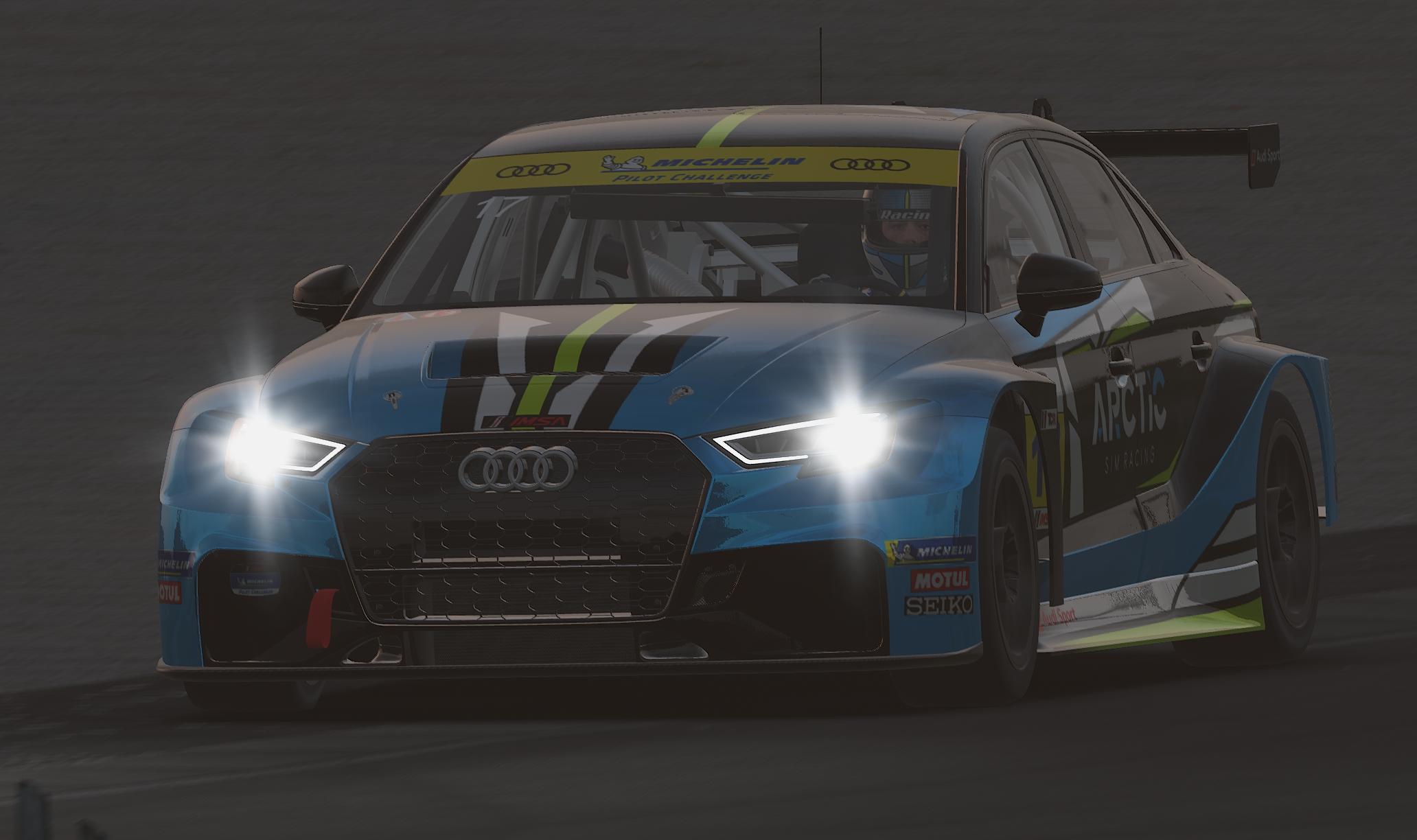 Preview of Arctic Audi RS3 TCR by Ben Laughter