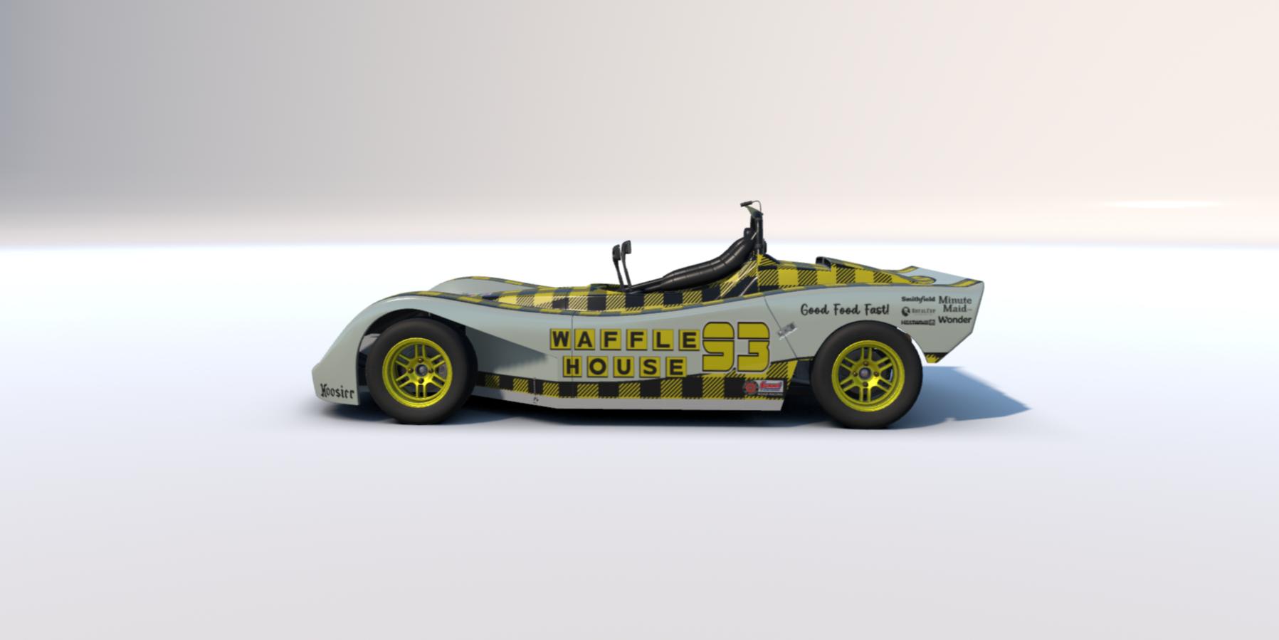 Preview of Plaid Waffle House livery for Spec Racer by Clyde Simmons