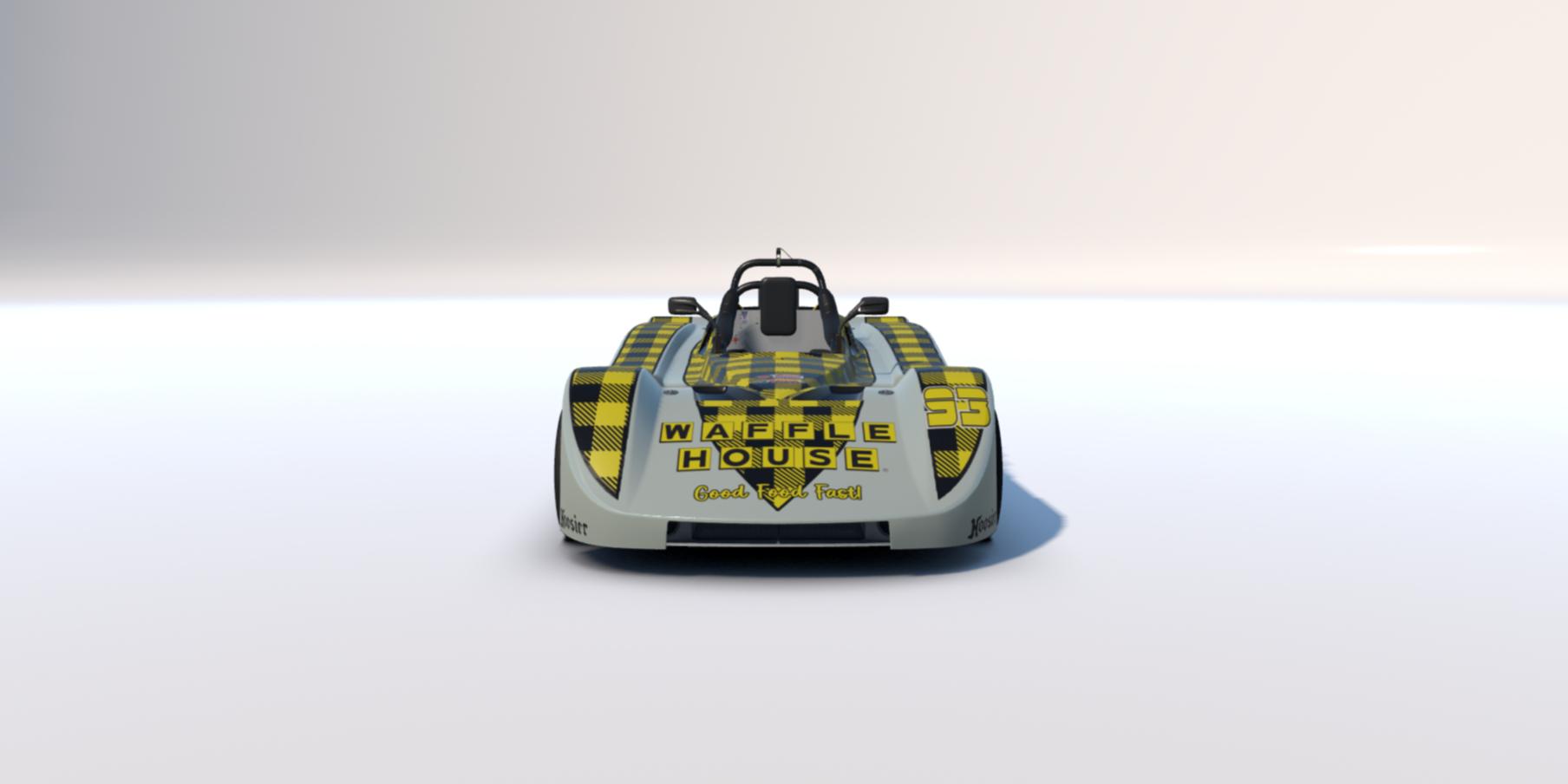 Preview of Plaid Waffle House livery for Spec Racer by Clyde Simmons