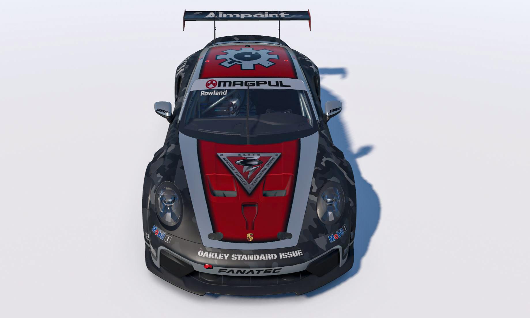 Preview of Camo BCM Oakley Standard Issue Porsche Cup 992.2 by John Rowland3