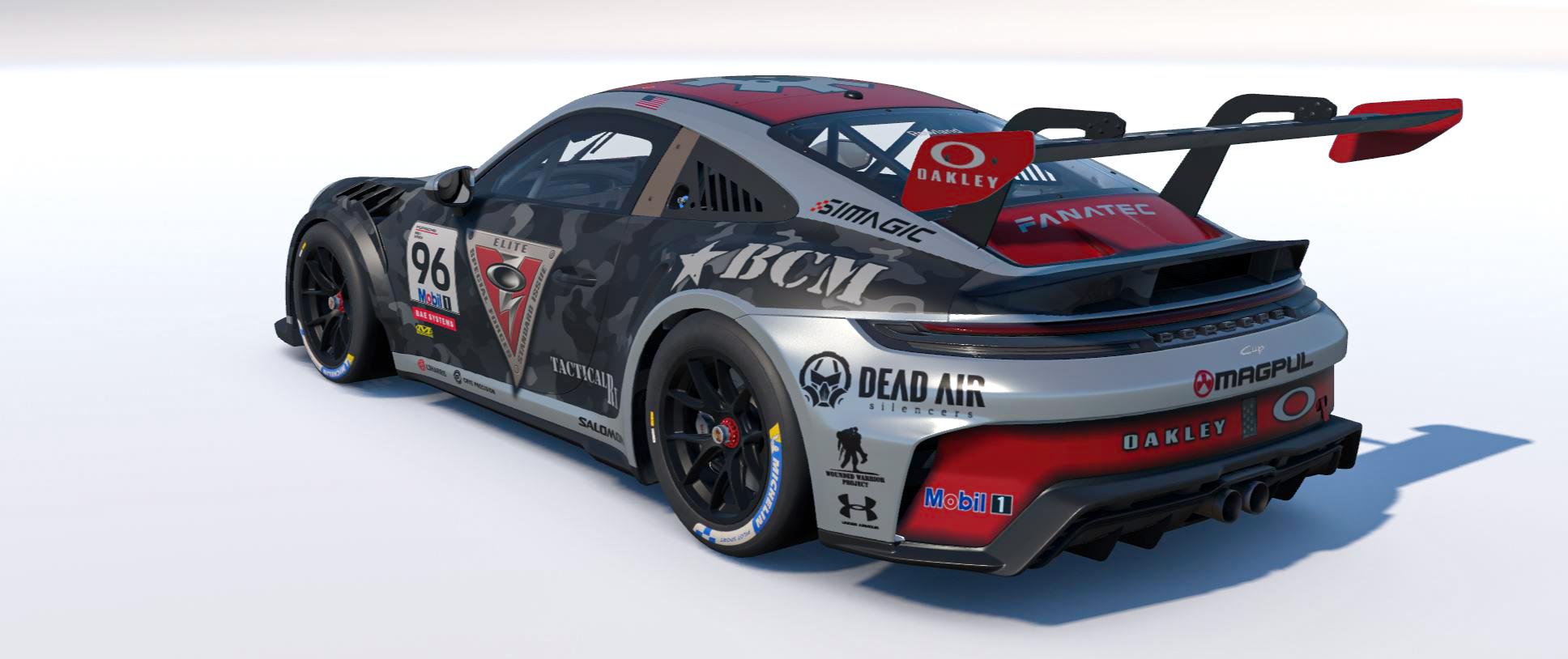 Preview of Camo BCM Oakley Standard Issue Porsche Cup 992.2 by John Rowland3